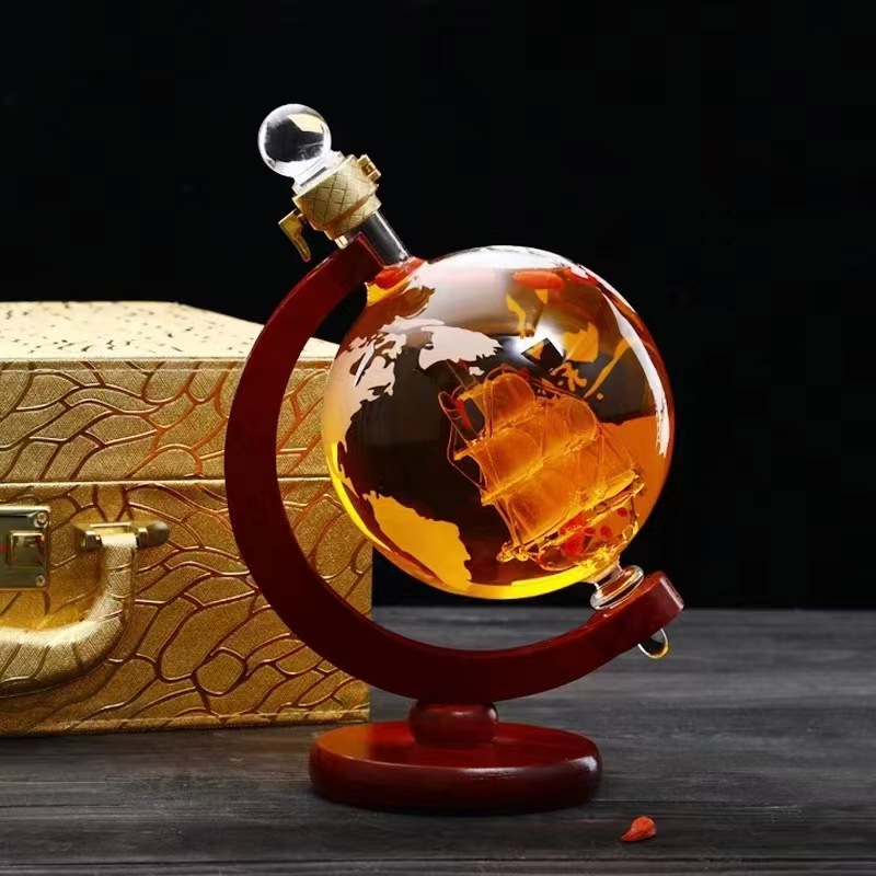 Wine Beer The Whiskey - Dekanter Global Kreatif, Dispenser Wiski, Dekanter