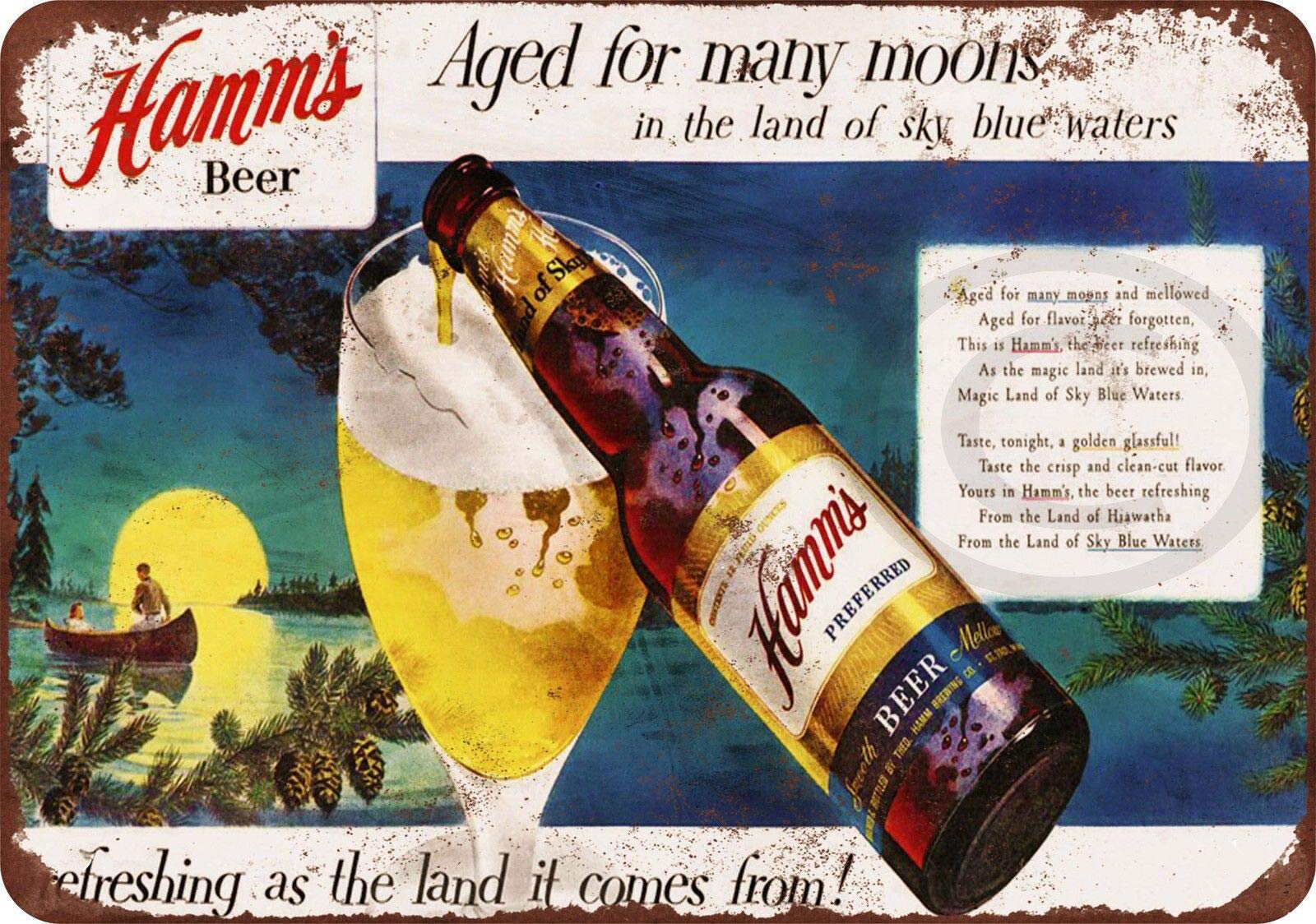 Wine X Beer - Papan Tanda Kaleng HomDeo 8