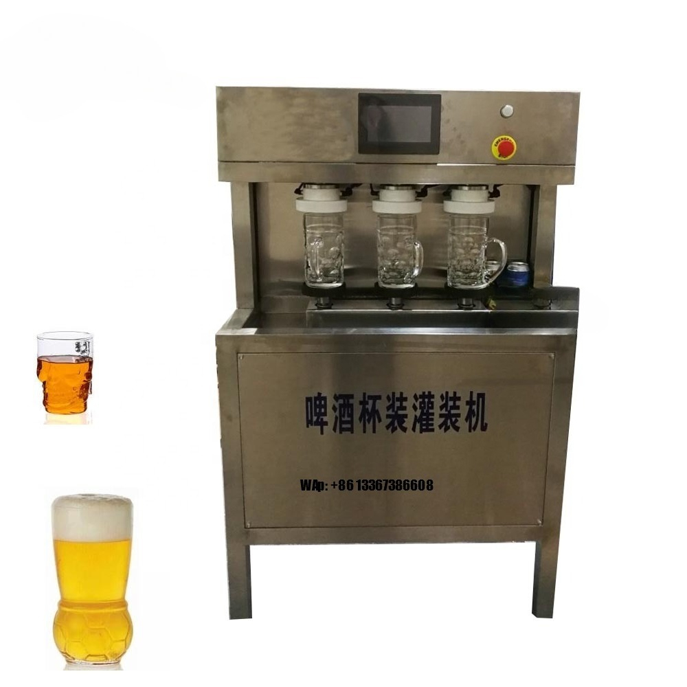 Wine With Beer - Mesin Pengisian Bir Manual untuk Gelas,