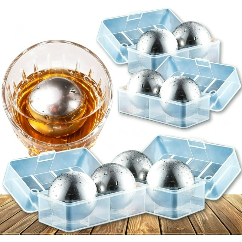 Whiskey Stone Set - Set Batu Es Whiskey 4-8 Buah,