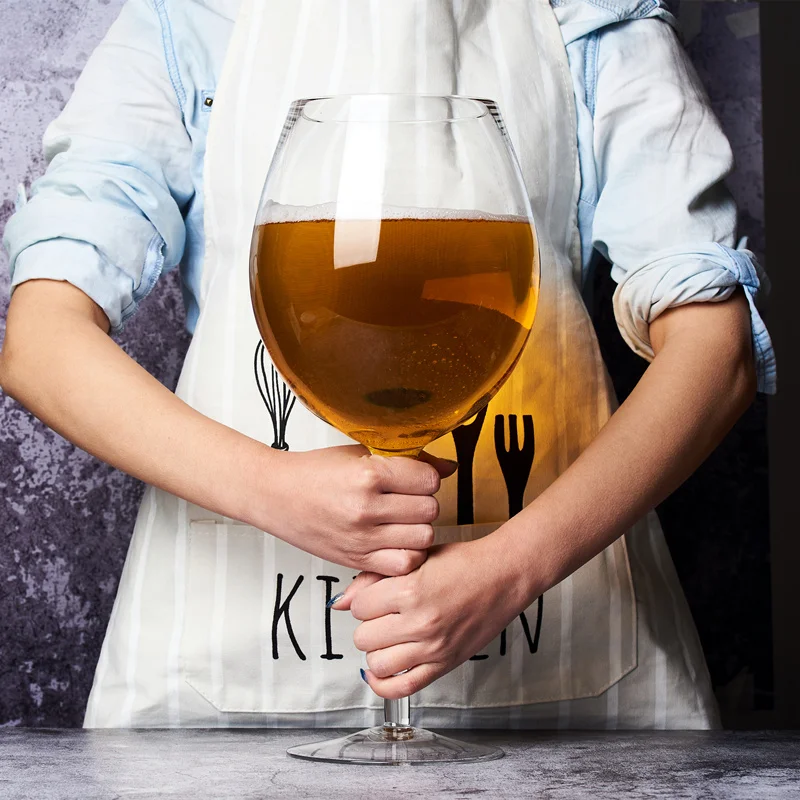 Wine Beer The Whiskey - Gelas Anggur dan Mug Bir Raksasa