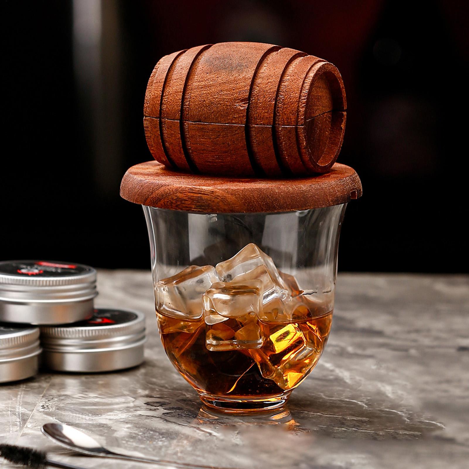 Whiskey Stone Set - Kit Infuser Rasa Whiskey dari Kayu