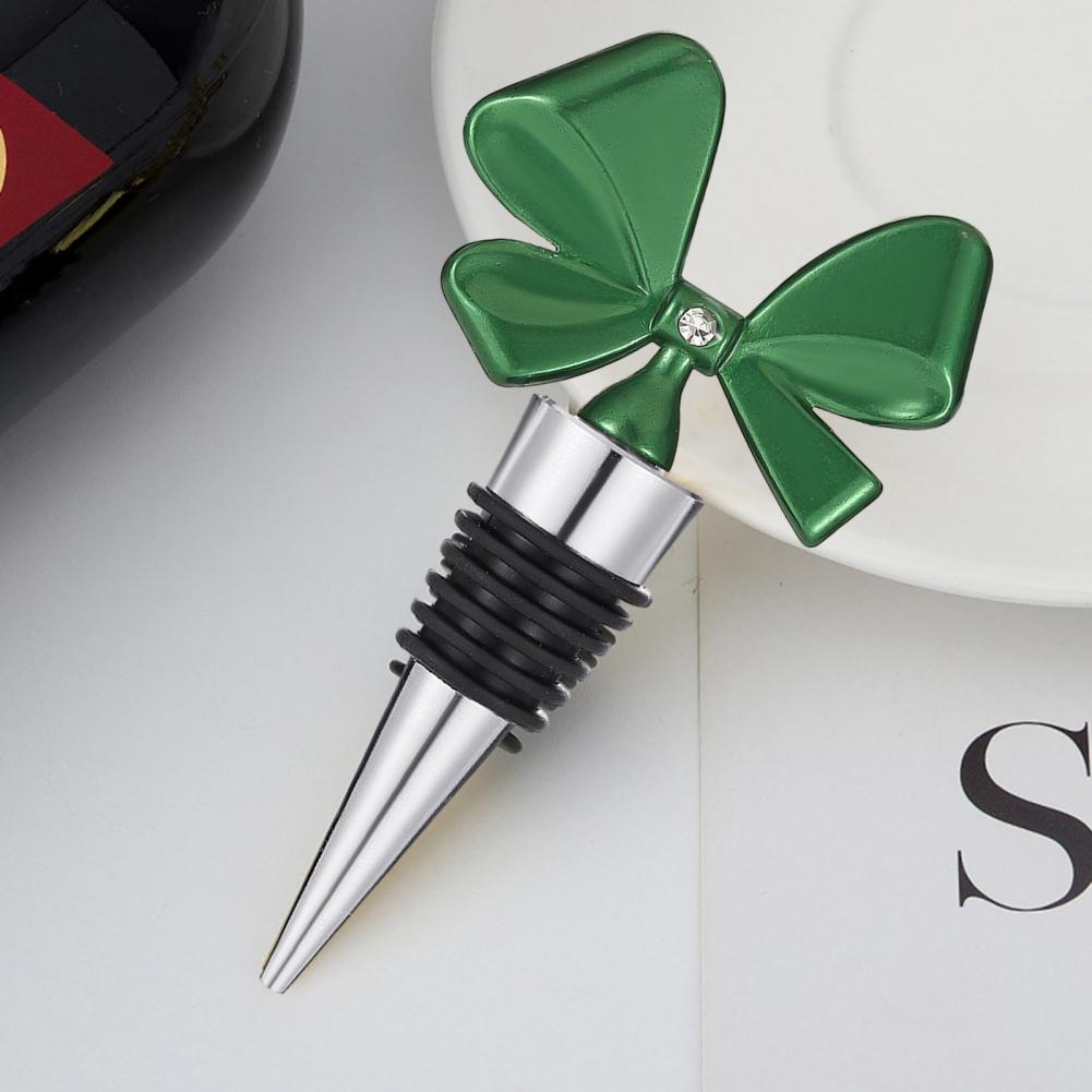 Bottle Stopper Set - Penutup Botol Anggur Desain Pita, Penutup