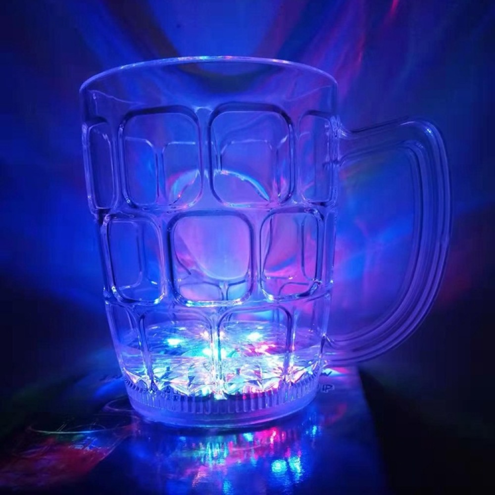 Beer Wine Up - Gelas LED Induksi Bercahaya Warna-warni, Gelas