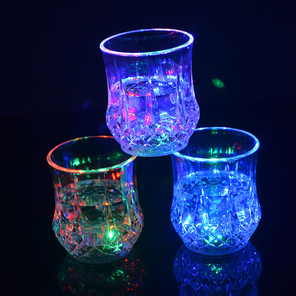 Wine Beer Drink - Gelas Minuman LED Berwarna yang Menyala,