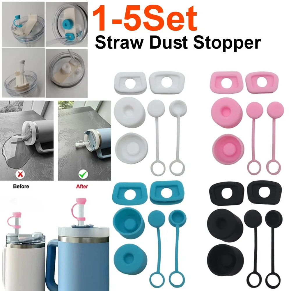 Bottle Stopper Set - Set penyumbat silikon anti tumpah, untuk