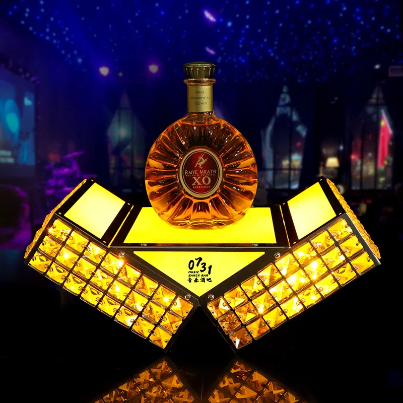 Penyangga lampu LED untuk bar  - Wine Xo ulasan dan harga