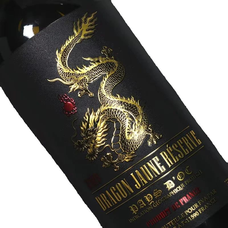 Label Anggur Mewah Kustom｜Hot  - Wine Beer Juice ulasan dan harga