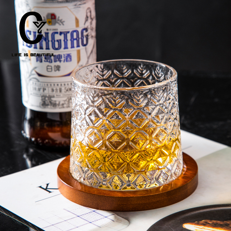 Gelas Wiski Putar Kreatif Gela - Wine Beer The Whiskey ulasan dan harga