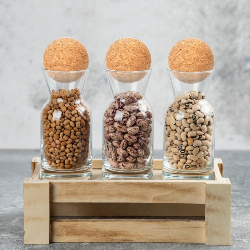Set 2 Sumbat Bola Gabus Kayu 2 - Bottle Stopper Set ulasan dan harga