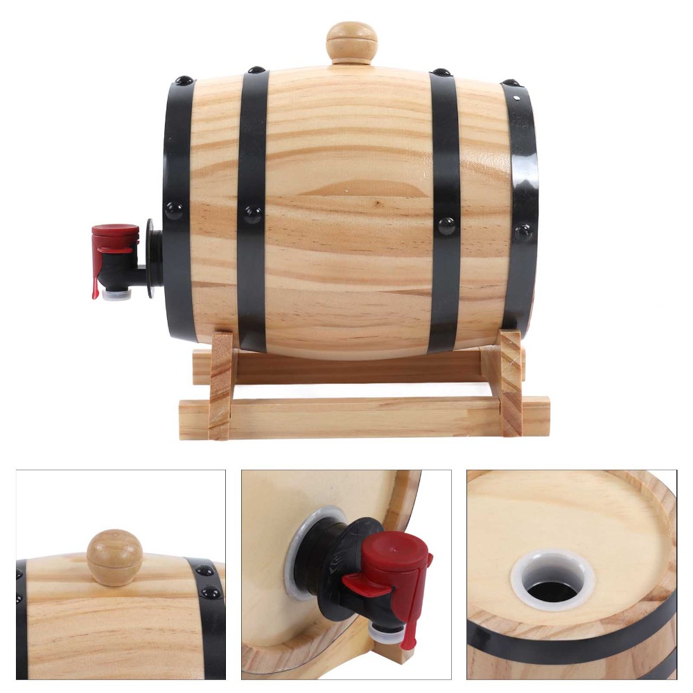 7 buah Tong Kayu Pinus Vintage - Wine Beer The Whiskey ulasan dan harga