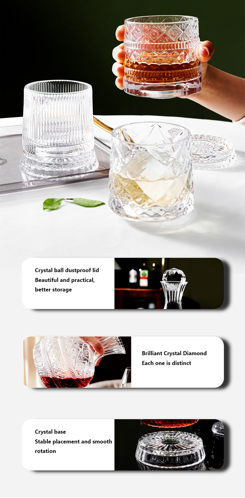 DEOUNY Set kaca bir dan wiski, - Wine Beer The Whiskey ulasan dan harga