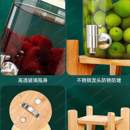 Ember Kaca 11L untuk Anggur Be - Wine Beer Mix ulasan dan harga