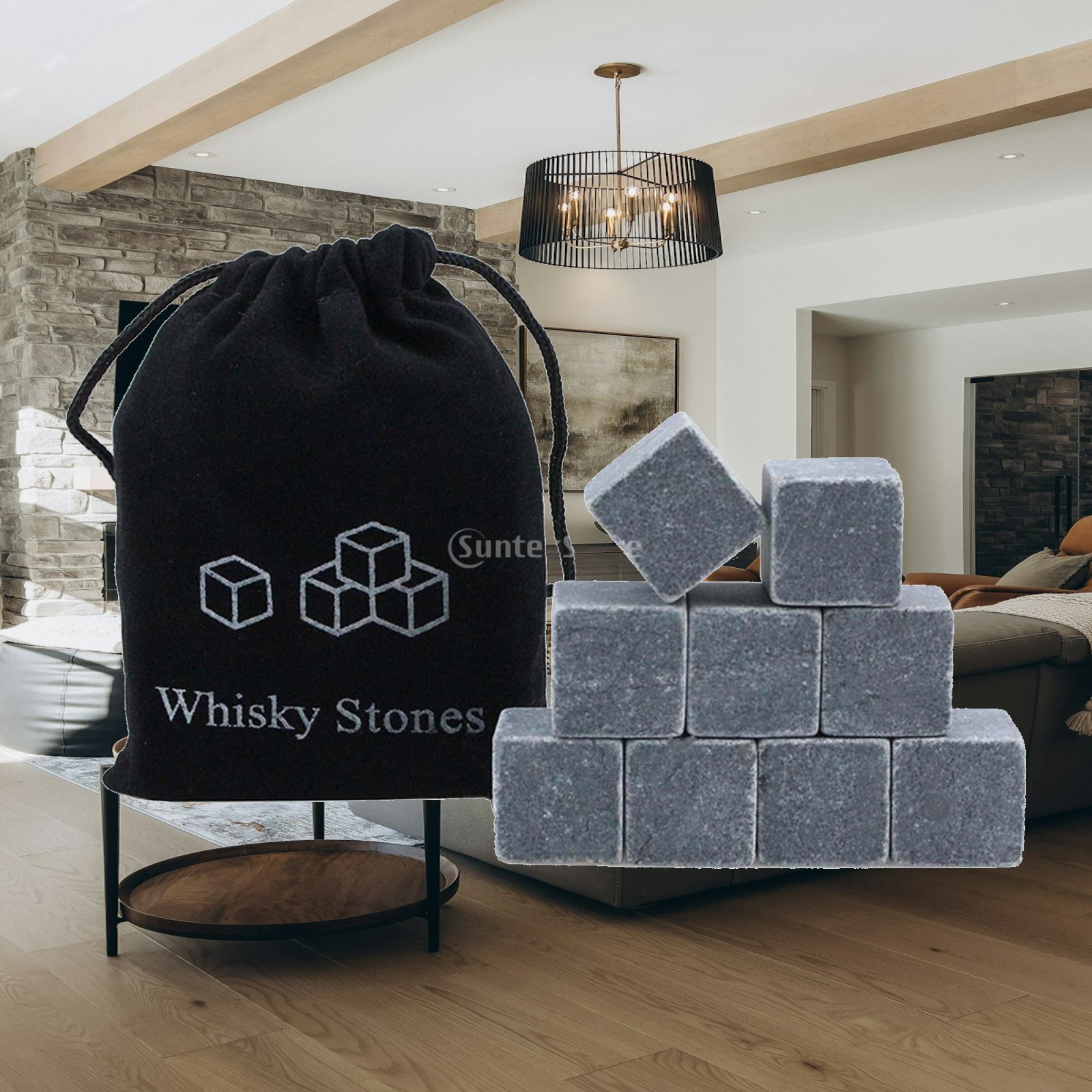 9Pcs Batu Pendingin Whiskey Da - Whiskey Stone Set ulasan dan harga