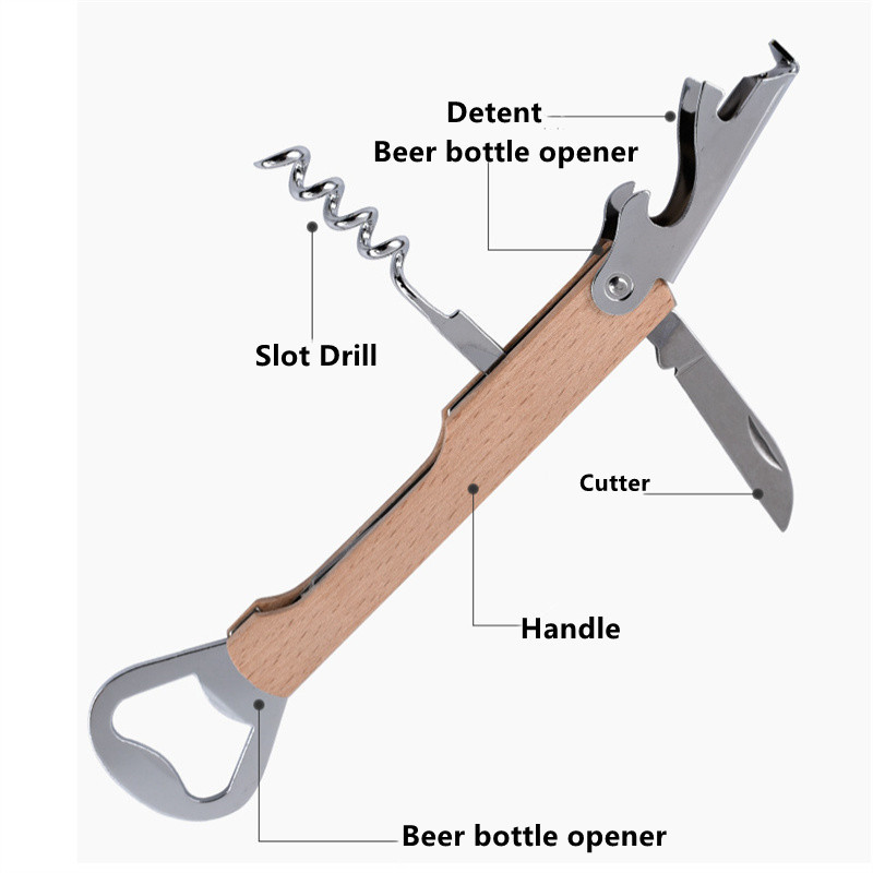 Pembuka botol anggur, bir, dan - Wine Beer Name ulasan dan harga