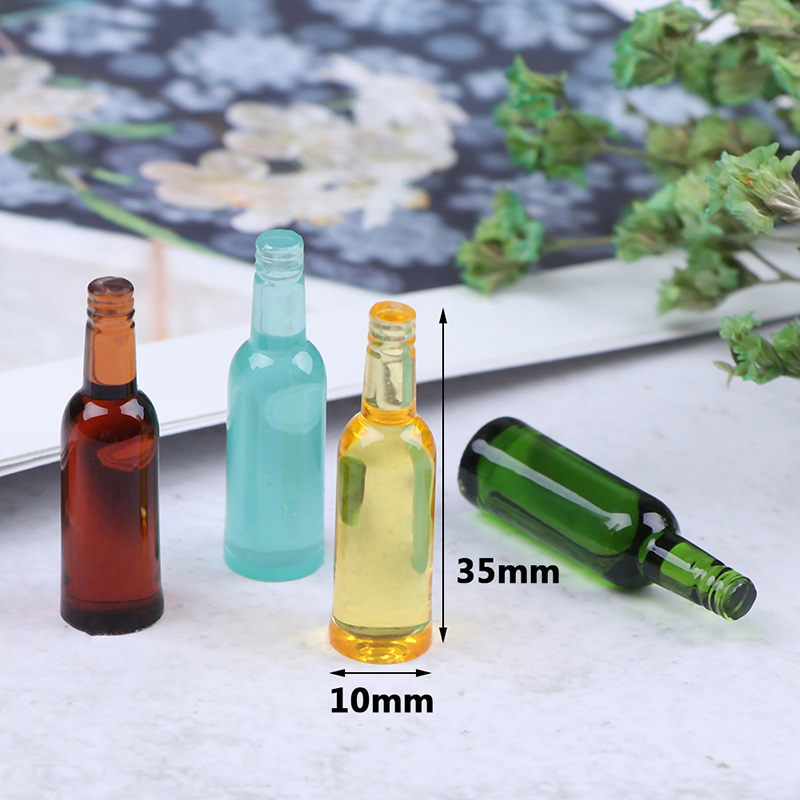 6 Buah 1:12 Miniatur Rumah Bon - Wine Beer Drink ulasan dan harga