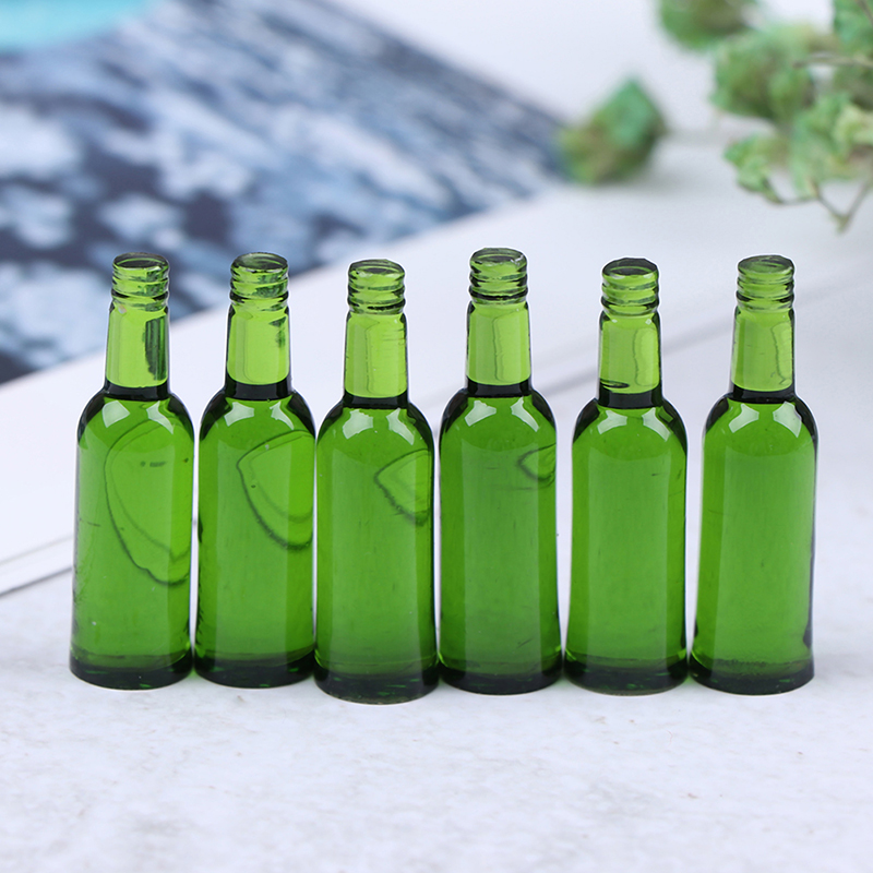 6 Buah 1:12 Miniatur Rumah Bon - Wine Beer Drink ulasan dan harga
