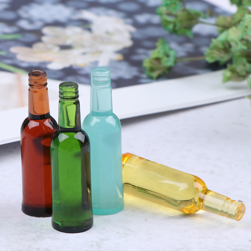 6 Buah 1:12 Miniatur Rumah Bon - Wine Beer Drink ulasan dan harga