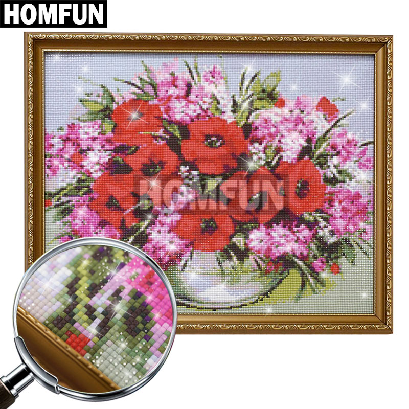 HOMFUN Lukisan Berlian Jahit S - Beer Wine Up ulasan dan harga