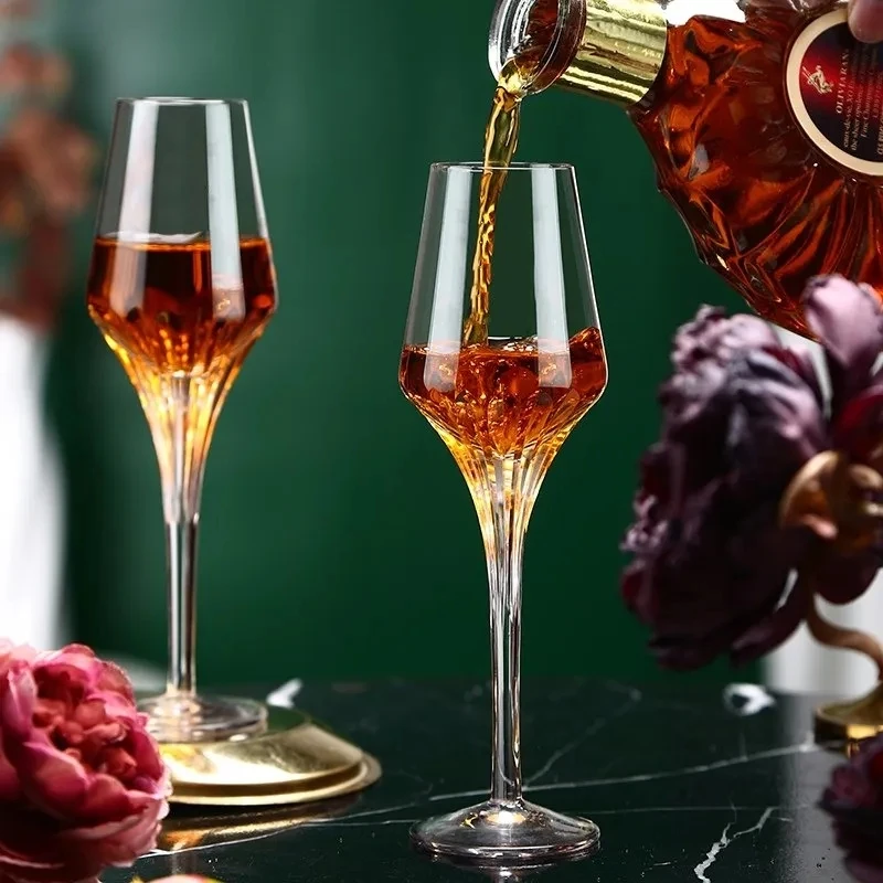 Gelas anggur wiski kristal Lou - Wine Xo ulasan dan harga