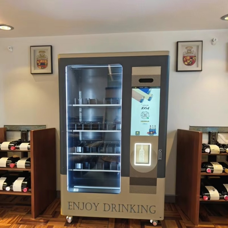 Mesin Vending Minuman Dingin d - Wine With Beer ulasan dan harga