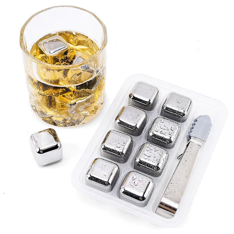 Alat Bar 4/6/8 Pcs Set Batu Es - Whiskey Stone Set ulasan dan harga