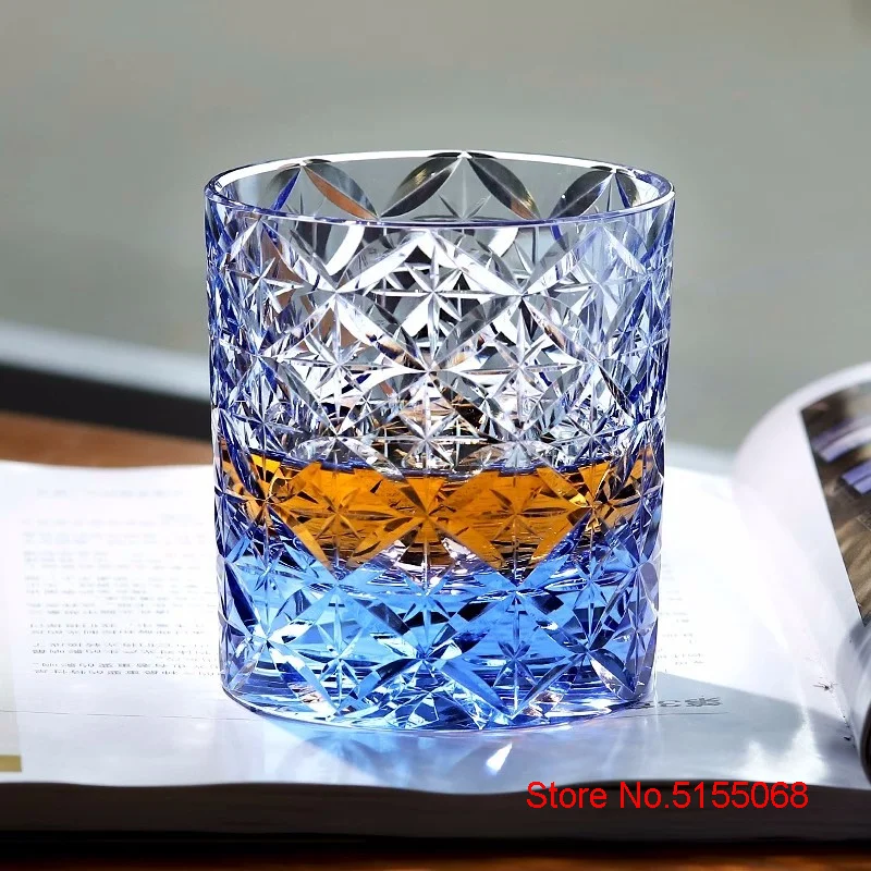 Gelas Wiski K9 Crystal Starry  - Wine Xo ulasan dan harga