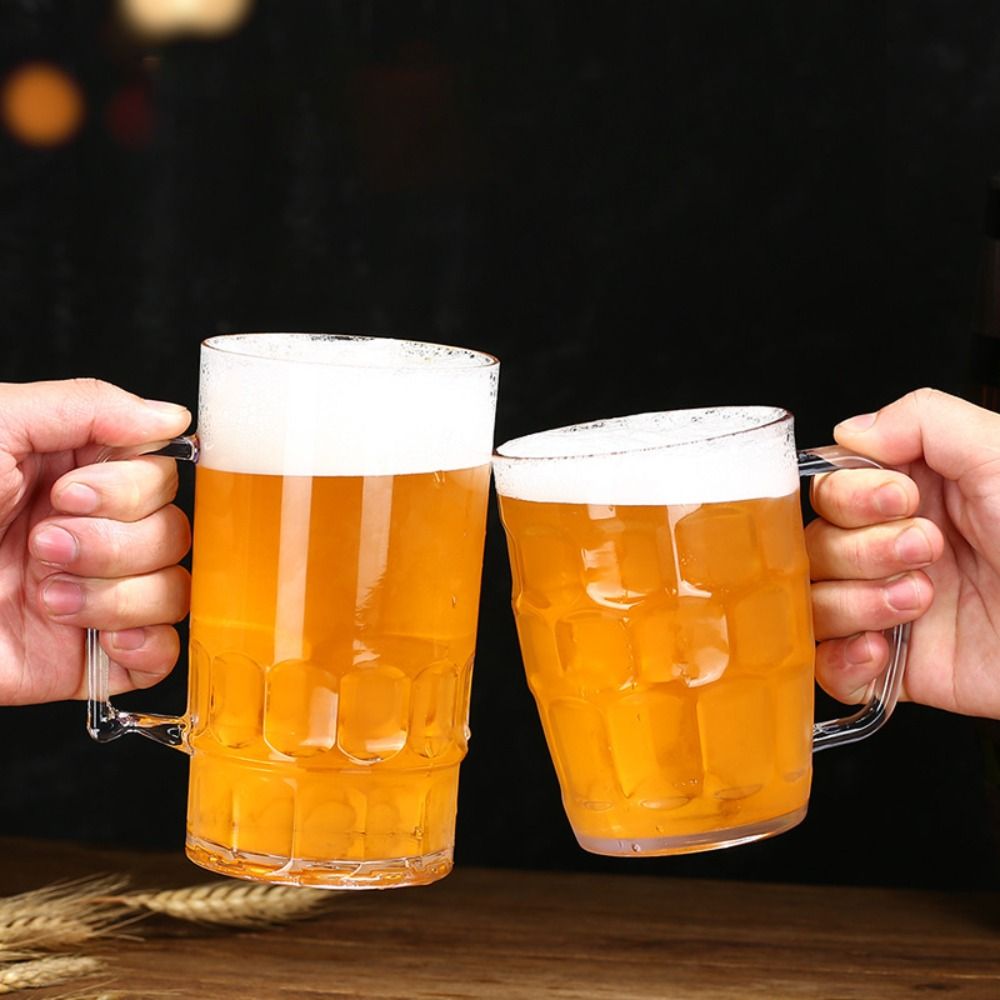 Cangkir Bir Plastik Kaca Imita - Wine Beer Drink ulasan dan harga