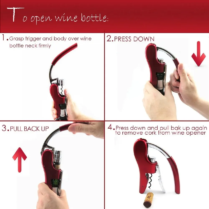 Pembuka Botol Anggur Profesion - Wine Beer Bottle ulasan dan harga