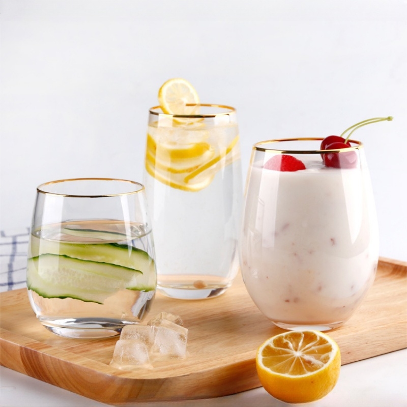 2 Buah Gelas Wiski Bening Gela - Wine Beer Juice ulasan dan harga