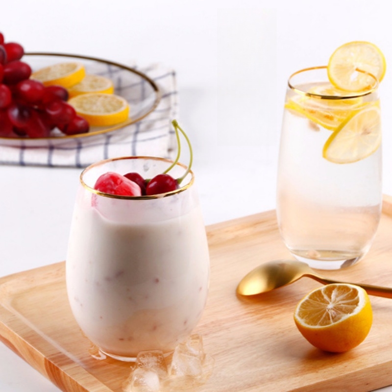2 Buah Gelas Wiski Bening Gela - Wine Beer Juice ulasan dan harga
