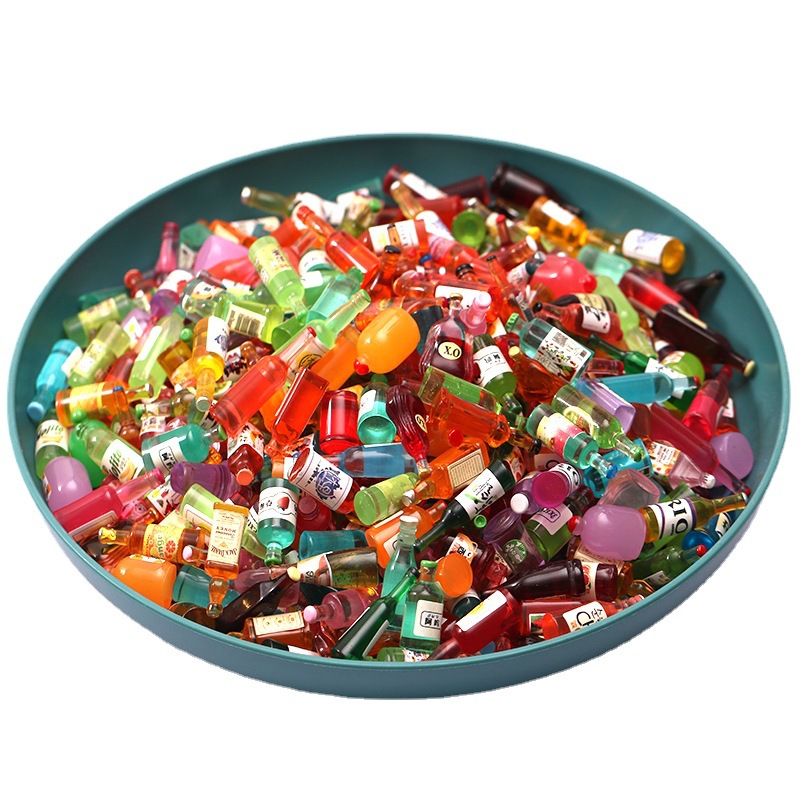 20 Buah Campuran Mini Resin Si - Wine Beer Mix ulasan dan harga