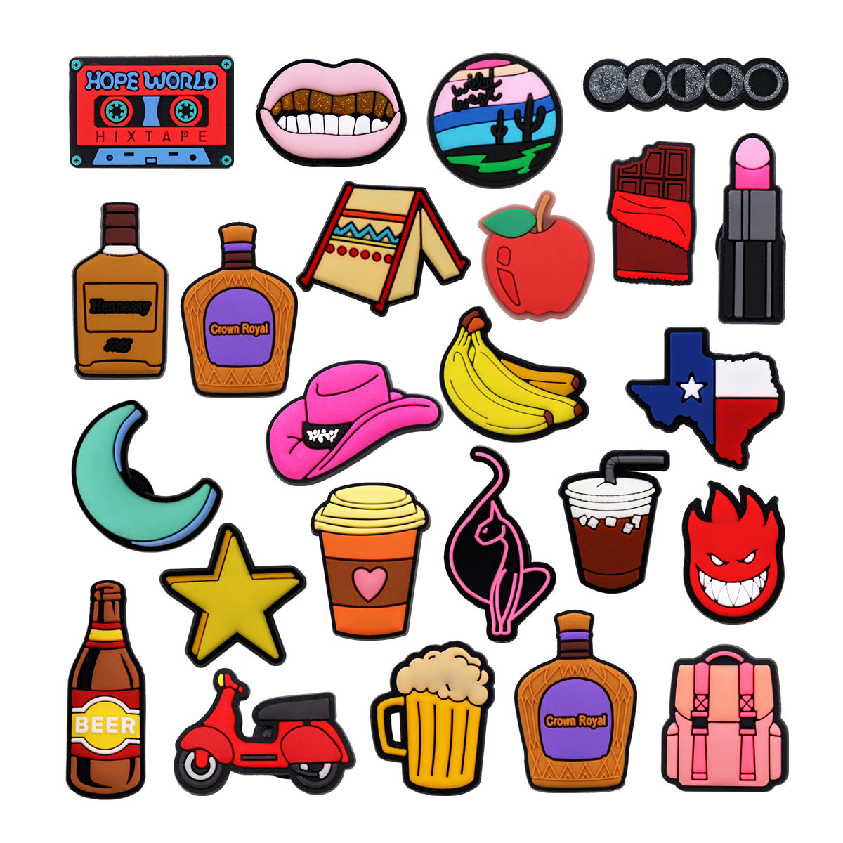 1 Buah Aksesoris Hiasan Sepatu - Wine X Beer ulasan dan harga