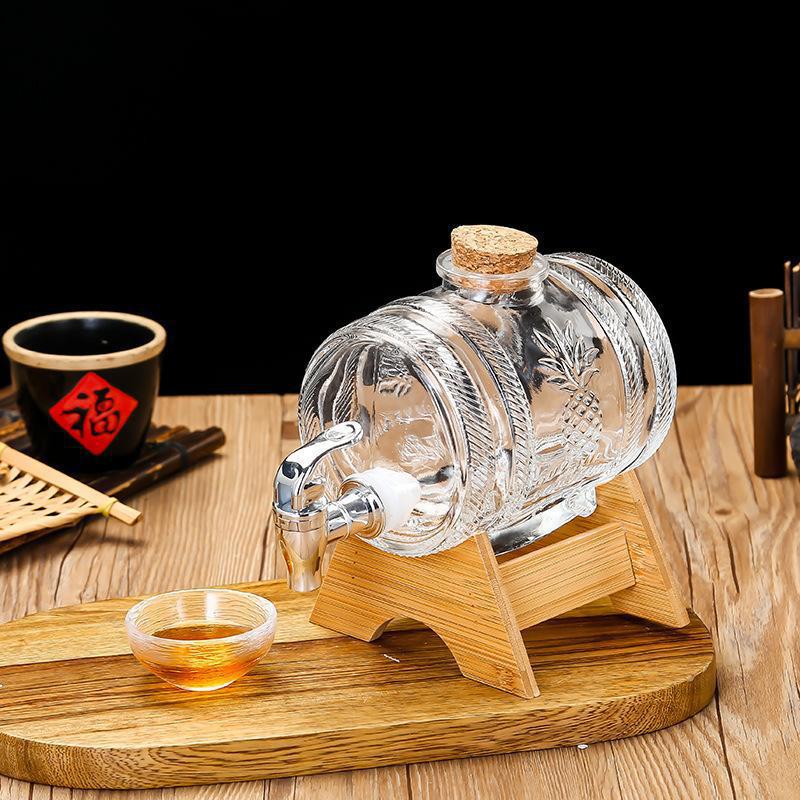 Botol Wiski Kaca 1L, Tong Angg - Wine Beer The Whiskey ulasan dan harga