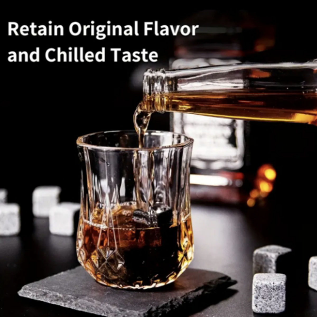 Hadiah natal Valentine Set kac - Whiskey Stone Set ulasan dan harga