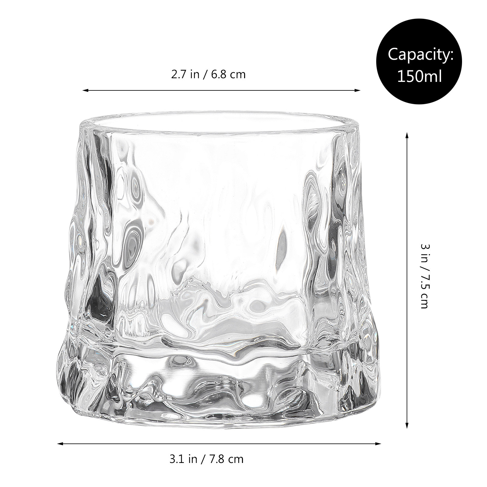 1 Buah Gelas Anggur Berpola Pa - Wine Beer The Whiskey ulasan dan harga