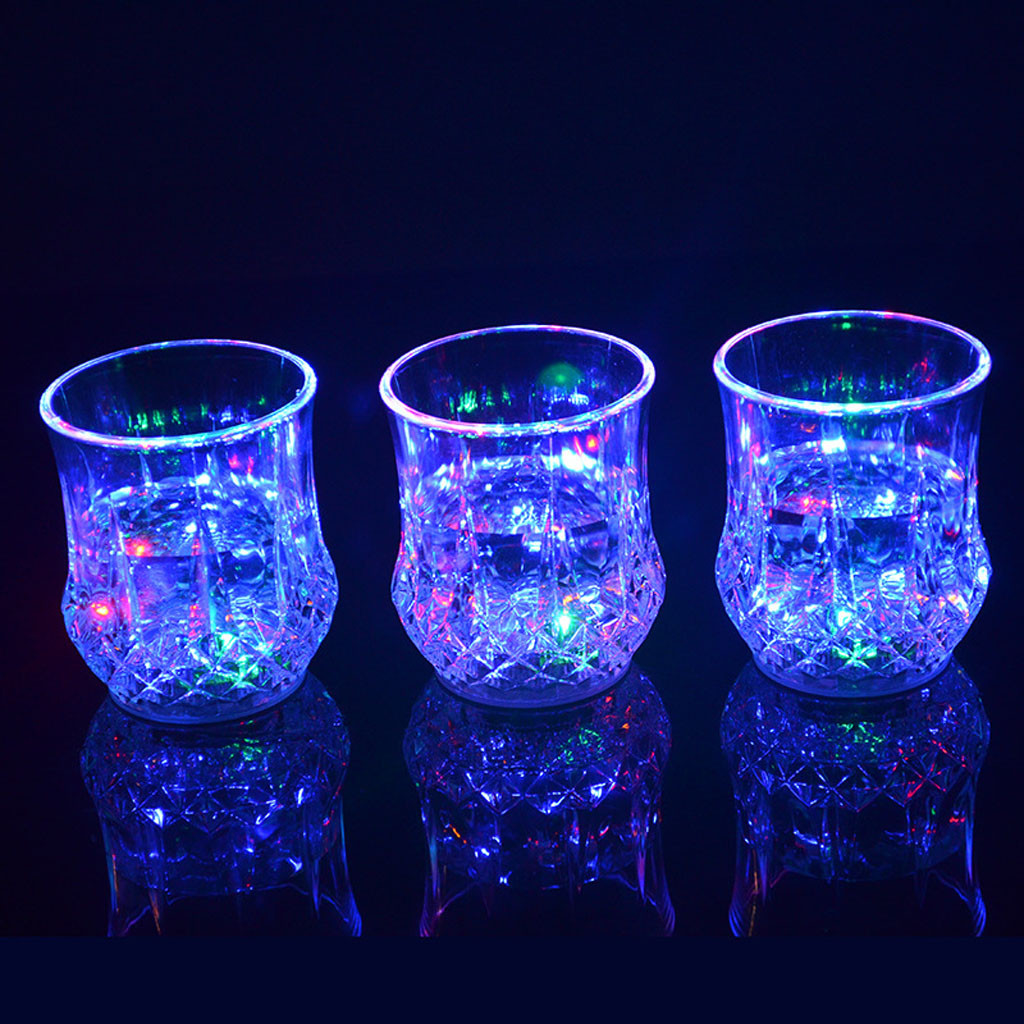 Gelas Minuman LED Berwarna yan - Wine Beer Drink ulasan dan harga