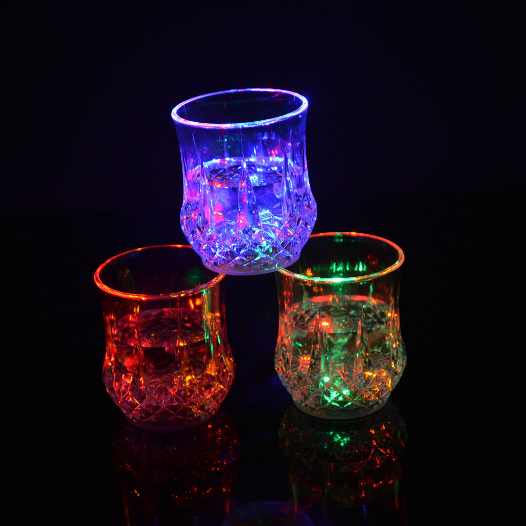 Gelas Minuman LED Berwarna yan - Wine Beer Drink ulasan dan harga