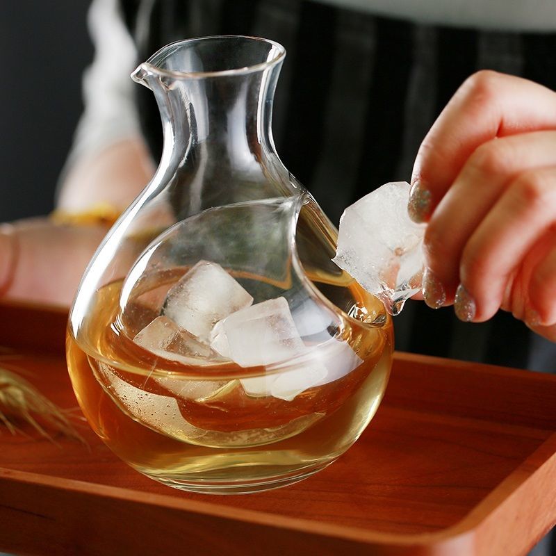Karafe Kaca Kristal Bening Beb - Wine Beer The Whiskey ulasan dan harga